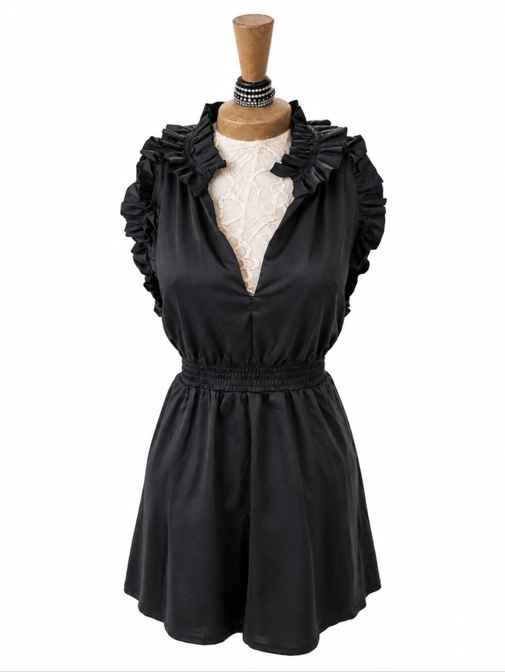 Vintage S Line Gothic Lolita Party Dress M
